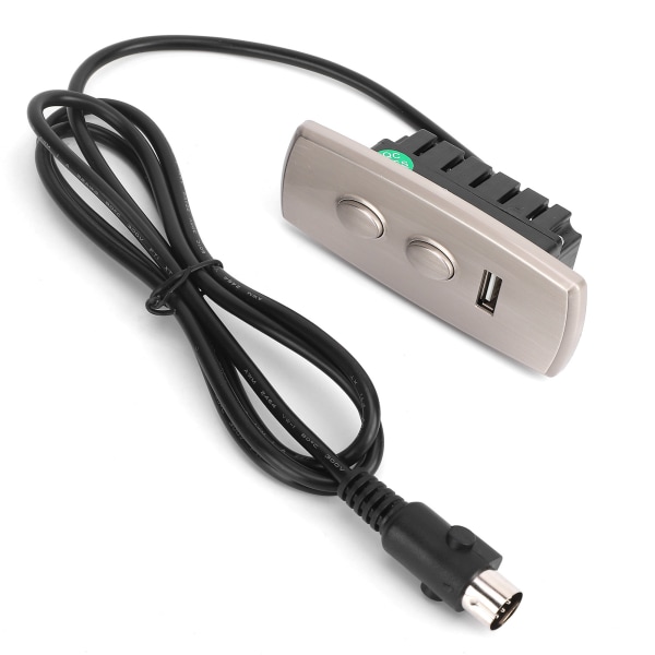 Switch Controller 2-knapp 5-stift USB port Laddning Elektriska soffor Fjärrkontroll för hemmabruk/