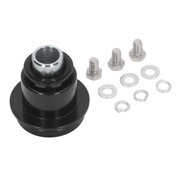 Bilratt Quick Release Svart Aluminiumlegering 3 hål 360 graders Quick Release Bottenbotten