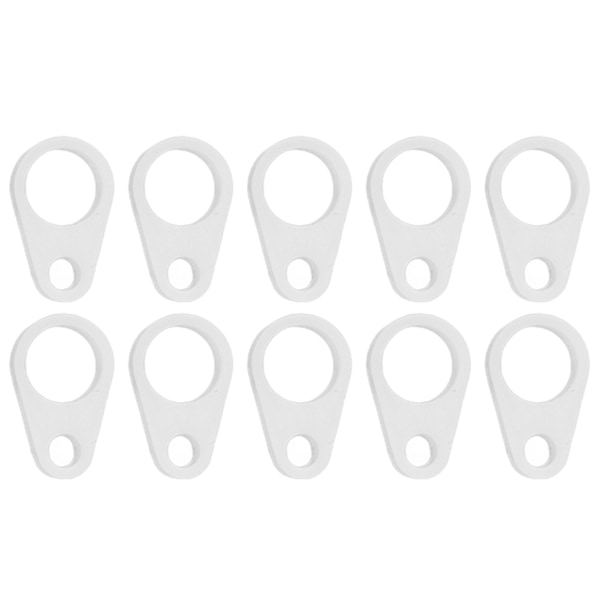 TIMH 10 stk. Høreapparat Clip Adapter Forhindrer tab Høreapparat Silikonering til ældre børn L