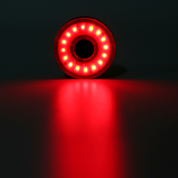 USB-oppladbart sykkellys LED baklys sykkel baklys advarselslampe kompakt design