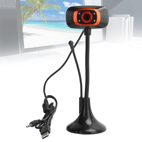 Computerkamera Video USB Webcam DriveFree 640 x 480 pixel med ekstern mikrofon0.0
