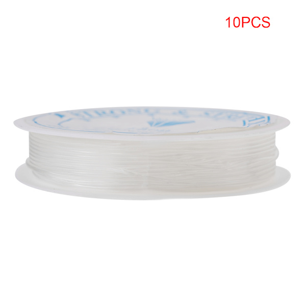 Krystal Elastisk Linje Transparent Perletråd til Smykkefremstilling (0,5 mm * 18 m)