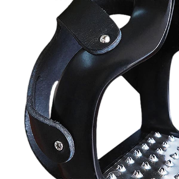 2x Ridestigbøyler, Salstigbøyler, Profesjonelle Aluminium Engelske Black