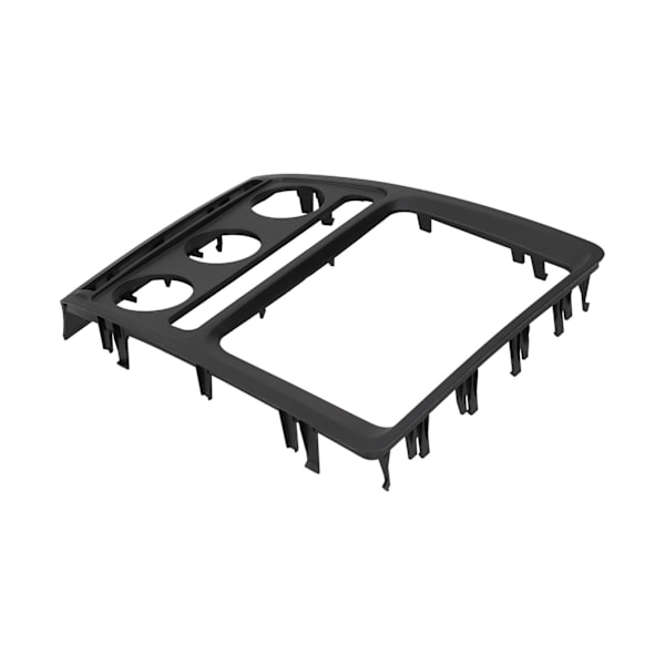 Konsolbilstereo Radio Fascia 2 Din GPS Panelram Passar för Skoda Octavia 2004‑2010