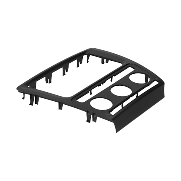 Konsolbilstereo Radio Fascia 2 Din GPS Panelram Passar för Skoda Octavia 2004‑2010