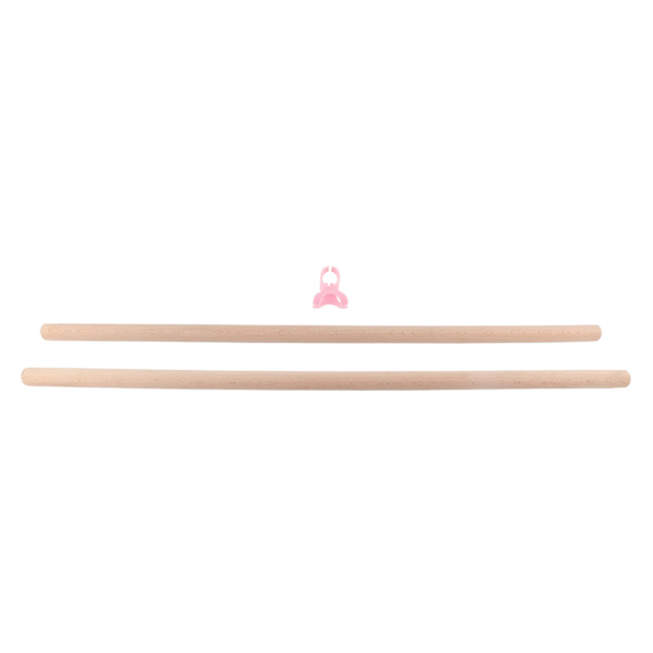 Trä Yoga-stav Set för Posture Korrigering för Män och Kvinnor Dansare - 2 st