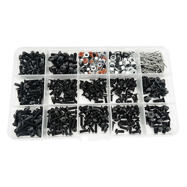 Metall RC Skruesett 1/10 Flat/Rundt Hode Sakura D4 RC Bil