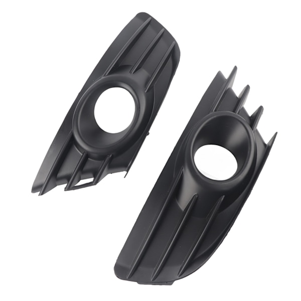 Par Frontstötfångardimlampsgaller Trim Svart Färg Passar för Citroen C4 2004-2008