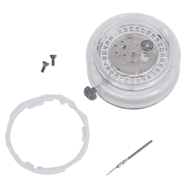 BEMS 8215 Automatic Mechanical Calendar Movement Replacement 3Pin High Accuracy Watch Repairing Parts