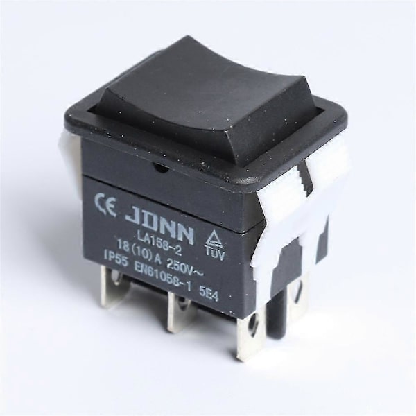 【BEMS】JDNN LA158-2 10A 250V Double Reset Waterproof Electrical Control Switch