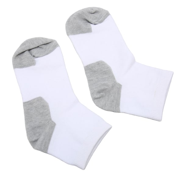TIMH ledende sokker Strekkbare vaskbare Sølvfiberelektrode Massasjesokker for avslapning