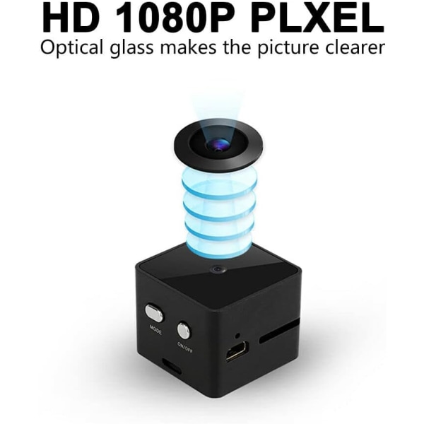 SQ11 lille kamera 1080P HD udendørs luftfotografering sportskamera infrarødt nattesyn hjem röd