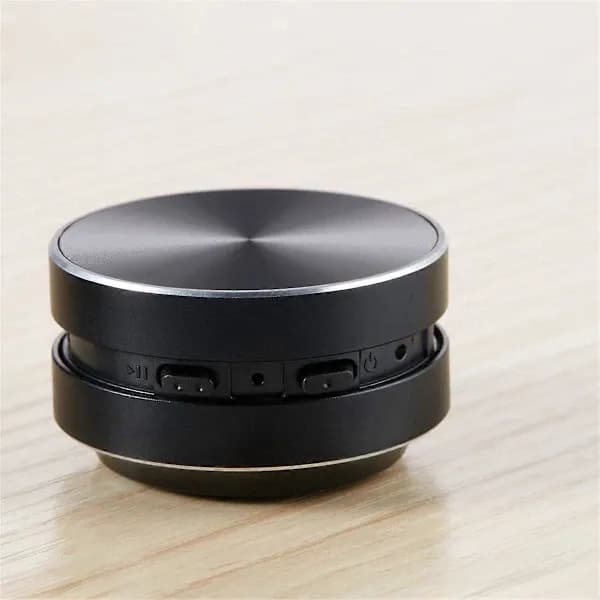Bærbar Kompatibel Knogleledningshøjttaler Stereolyd Bluetooth-højttaler (Sølv)