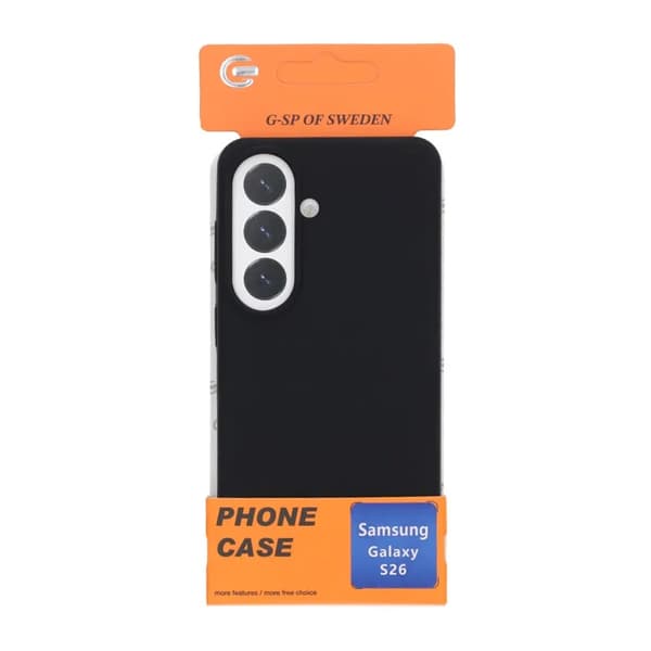Mobilcover Silikone Kompatibel med Samsung Galaxy S26 Sort 2