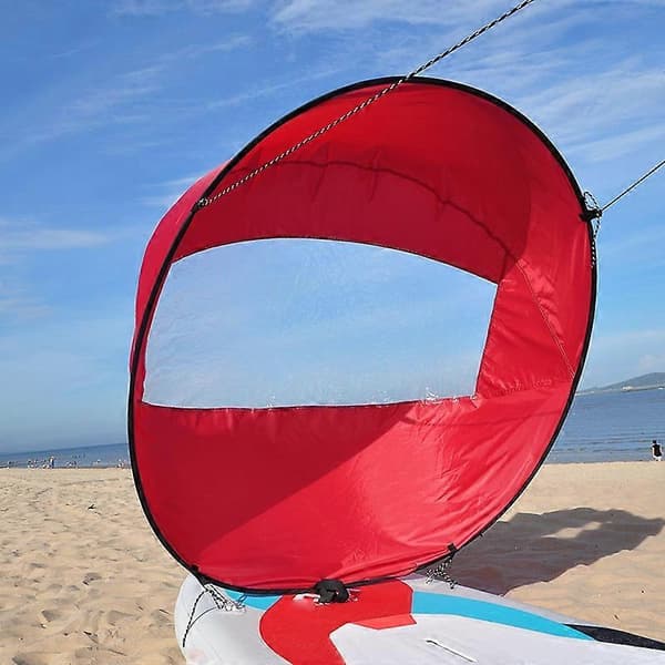 42 tommer kajaksejl medvind paddleboard sejl Red Paddle Board Sail(Red)