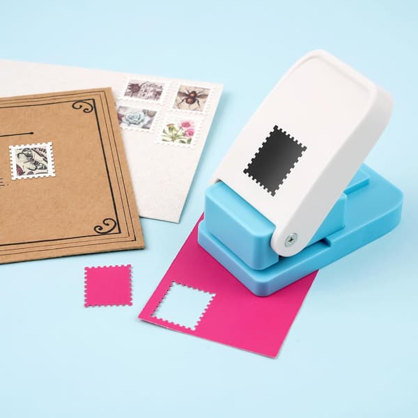 Rektangulær hullstanse, 2,5 x 0,20,3 cm - Spakstanse for papirhåndverk, scrapbooking, kortlaging
