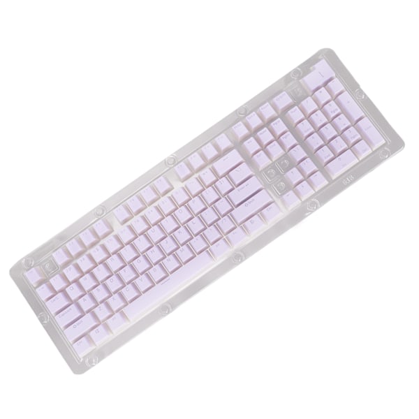 PBT-tangentbordshättor Hög-Låg Layout Dubbellager 2 Färger 108 Tangenter Mekaniska Tangentbord för 61 87 104 108 Tangentbord Lila