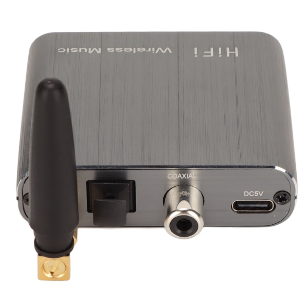 Bluetooth-mottaker Delayless HiFi AUX Optisk koaksial utgang Trådløs lydmusikkadapter for TV CD-spiller Høyttaler ++
