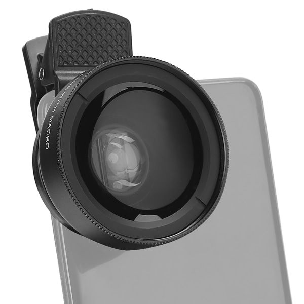 TIMH Clip-on 0,45X vidvinkel 12,5 gånger kamera HD makroobjektiv för smart mobiltelefon