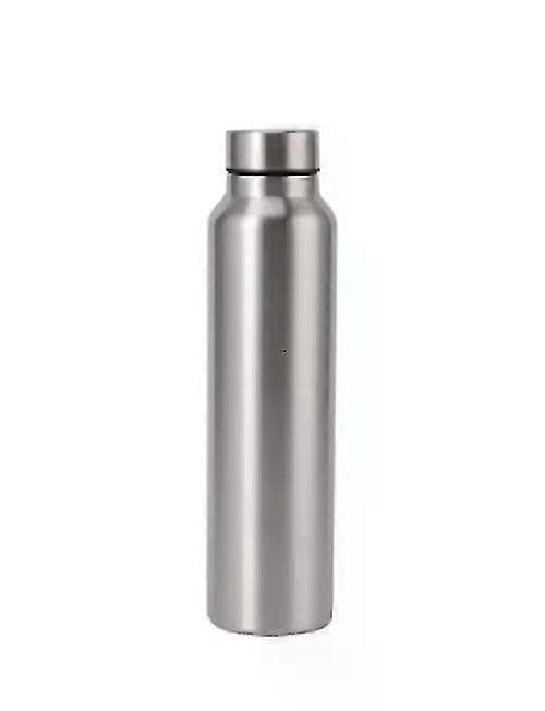 1000 ml rostfritt stål sportvattenflaska metallkolv gym camping dricksglas