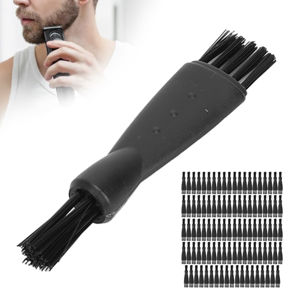 TIMH 100 stk Barberbørste Nylon PP Ergonomisk sterk elektrisk barbermaskin Rengjøringsbørster for alle slags små apparater
