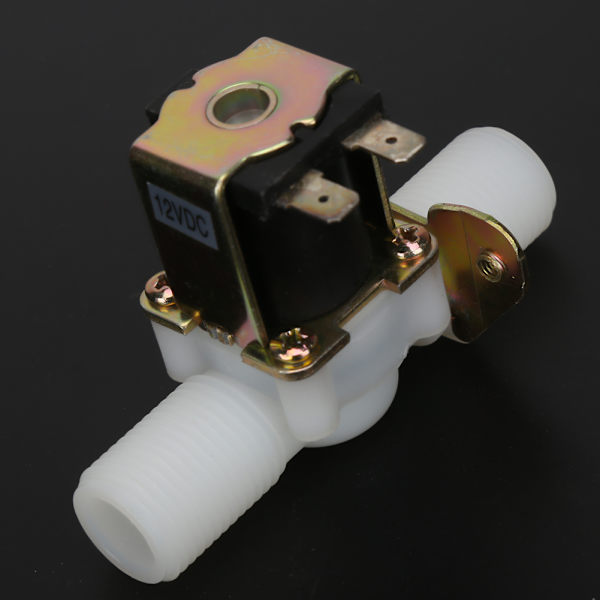 DC12V G1/2 Normaalisti suljettu solenoidiventtiili Muovi Sähköinen solenoidiventtiili Juomavesisuihkulle