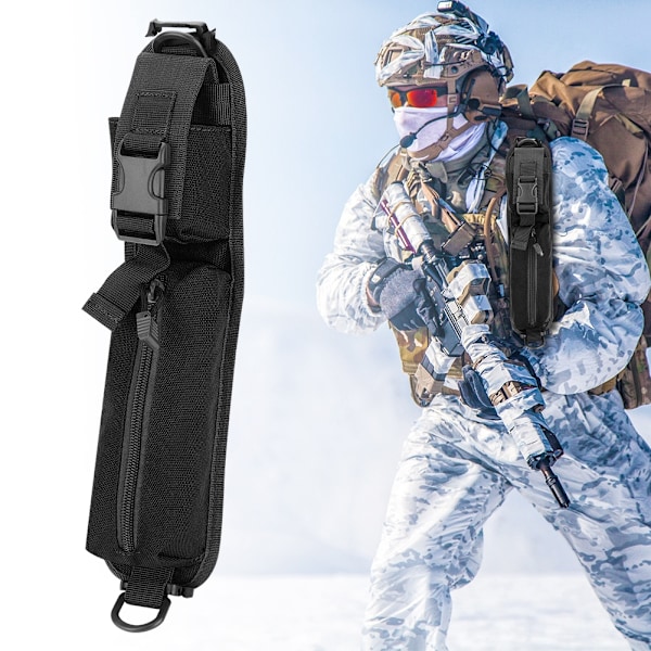 Ulkoilmatarvikkeet Molle-lisävarustepussi Reppu Olkahihnan Kassi (Musta)