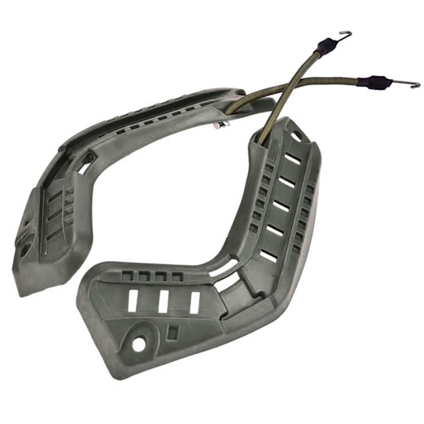 Tactic Military Combat Kypärän Sivukiskot Lanyard-Kiinnitysruuveilla Tarvikkeet (Vihreä)