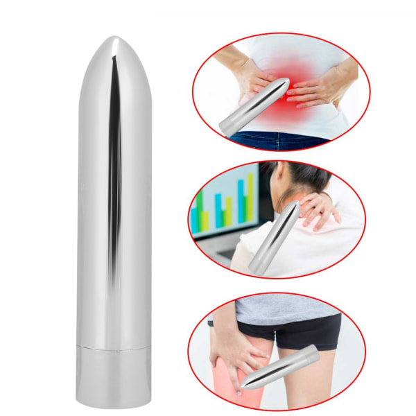 Mini Kannettava USB -lataus Body Vibration Massage Vibrator Massager++/