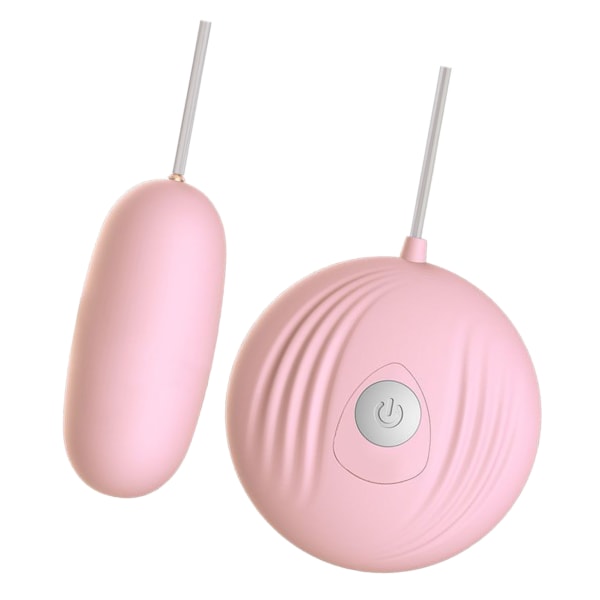 Vibrerende legetøjslommestørrelse til kvinder Stille og vandtæt 7 niveauer Batteridrevet skalform Vibrationslegetøj for voksne Pink ++/