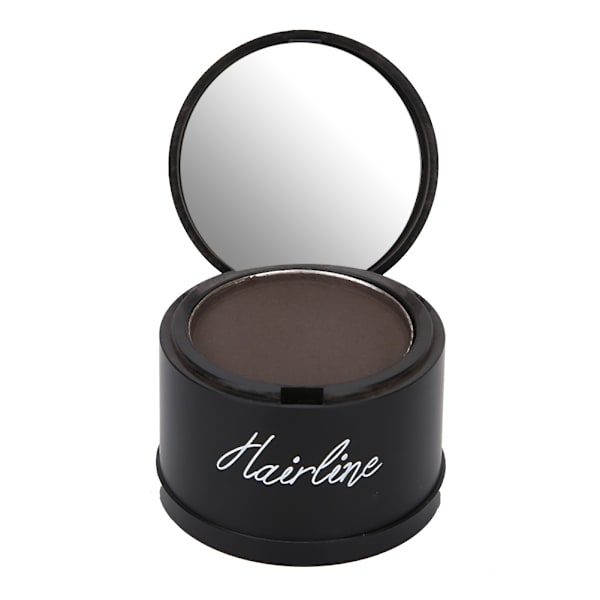 Vandfast Hårfarvepulver til Kvinder og Piger Makeup Hårfarve Skyggepulver Mørkebrun