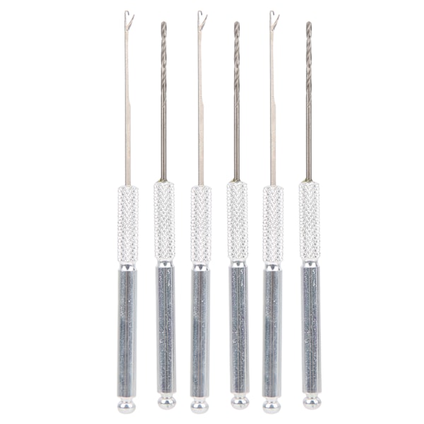 3-pack Fiskeverktyg i Aluminiumlegering, Multifunktionell, Betesnål, Betesborr