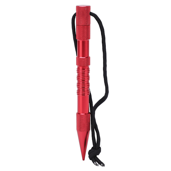 FID-paracordineula Alumiiniseos Paracord Fids Tarvikkeet Nahka- Tai Paracord-Työhön Punainen