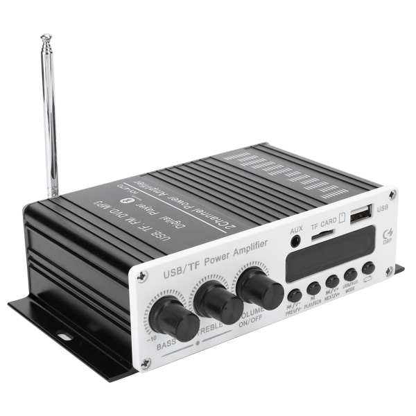 USB-minnekort FM 3 i 1 Stereo Power Audio Amplifier Bluetooth 4.2 Digital Player++