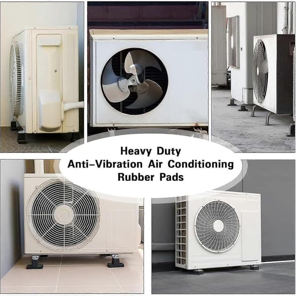 Kraftiga antivibrationsdynor för luftkonditionering, HVAC-generator, brusreducering