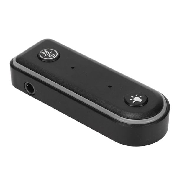 Trådløs Bluetooth FM-sendermottaker Billadapter for radiolyd med stemningslys, håndfri samtale og USB-lading Q3