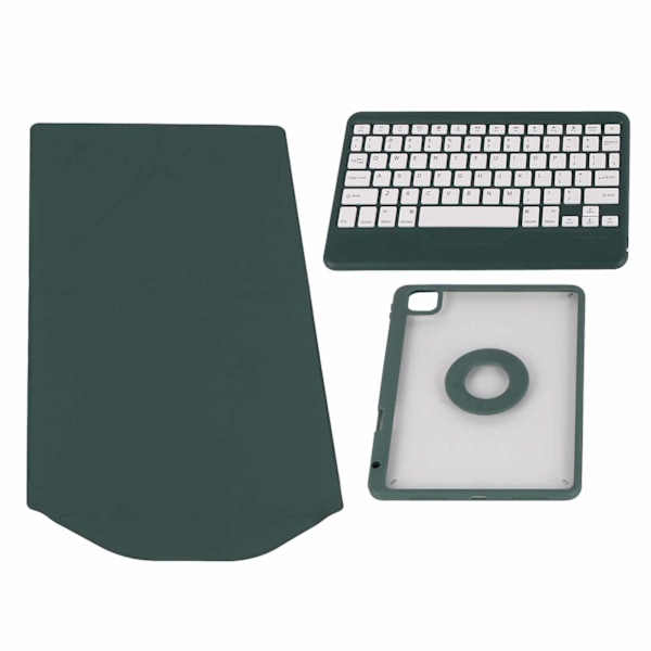 Pystynäppäimistö Kotelolla Tummanvihreä Ergonominen Magneettinen Irrotettava Pystynäppäimistö Kotelolla Kynäteline IOS-Tableteille