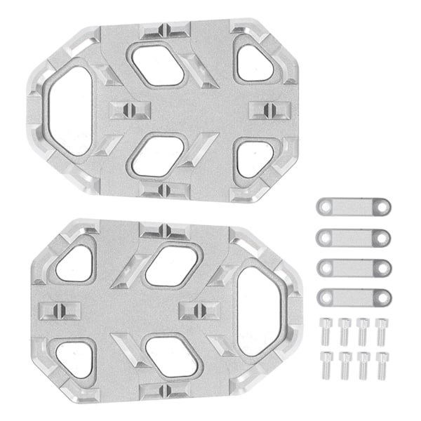 Par motorsykkel fotstøtte Bredere fotpinner Pedalplate Passer for HONDA CB650R 2019-2020