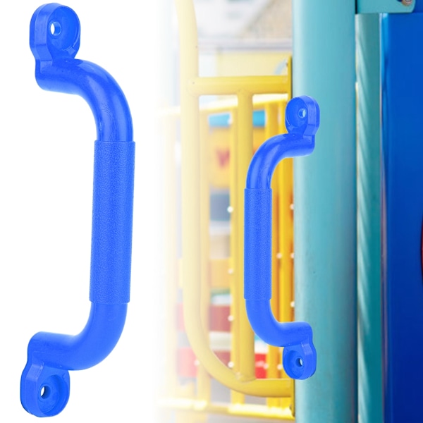 Ett par plastgrepp för lekplats, halkfria, för barn (blå)