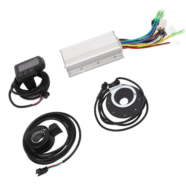 Cykel Lithium Batteri Omdannelsessæt - 36V/48V 500W - Børsteløs Motorstyring med EN06 Display