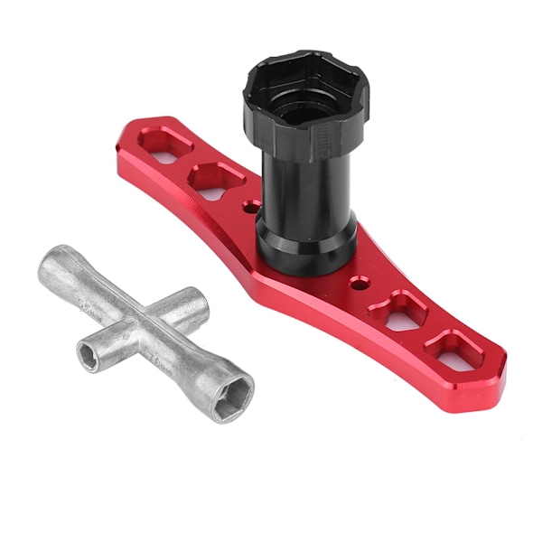 17mm Hjulmutterhylsa Nyckelverktyg M2, M2.5, M3, M4 Hex Korsnyckel för RC Bil / Flygplan