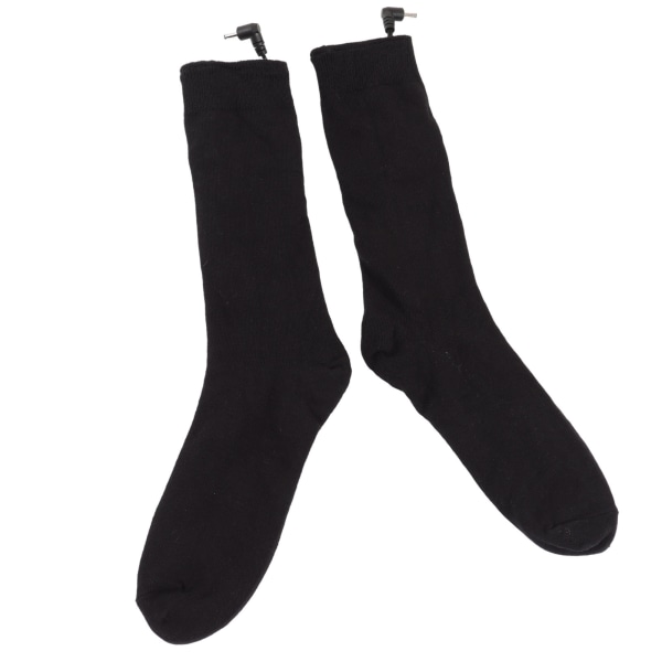 Lämmitetyt sukat akkukäyttöiset pehmeät lämpimät hengittävät elastiset sähkölämmityssukat miehille naisille