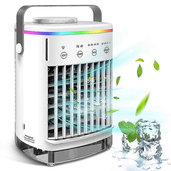 Mini Airconditioner Luftkøler Ventilator Vandkøleventilator Aircondition Til Rum Kontor Mobil Bærbar Aircondition Til Biler