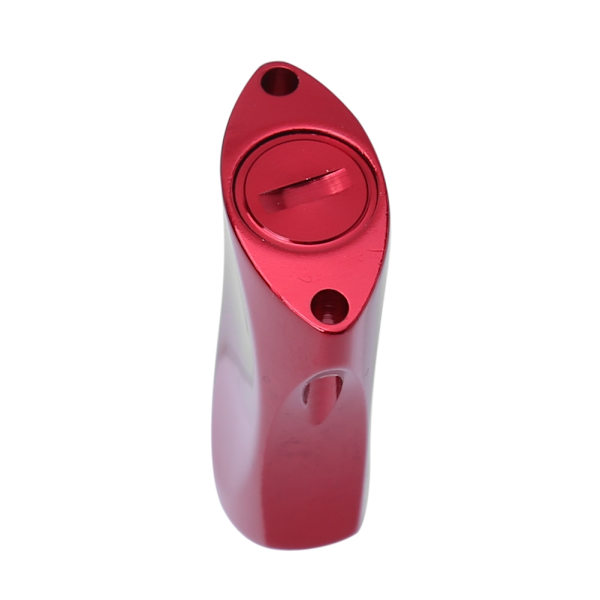 Super Let Super Let Metal Erstatning Power Handle Knob til Spinnehjul (rød)