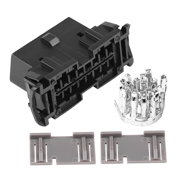OBD2 II 16-bens hunstik OBDII-kabelbil Auto Adapter Plug Shell Kit til Kia J1962