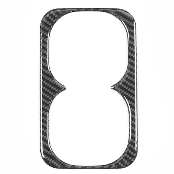 Bakre kopphållare Trim Armstöd Flaskförvaring Kolfiberlock Passar för Mitsubishi Lancer 08-16