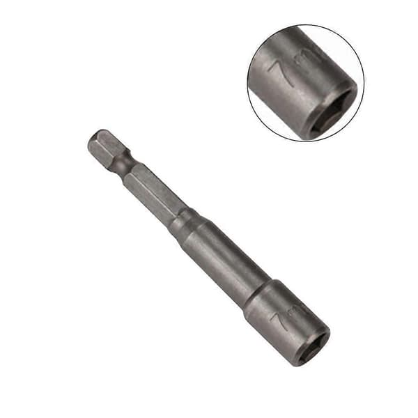st muttertrekker, sekskantshylse og skaft, hurtigkobling, muttertrekker, borresett 1 65x7mm