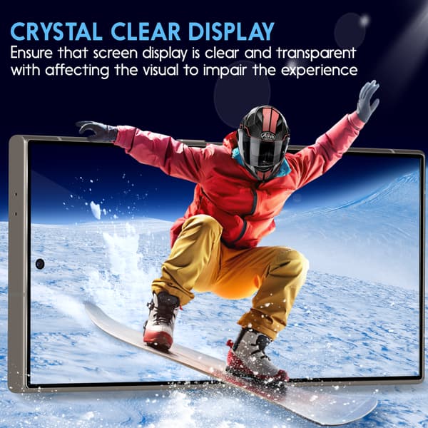 【BEMS】2-Pack Compatible with Samsung S24 Ultra Privacy Screen Protector - Tempered Glass 9H - Super Quality 3D