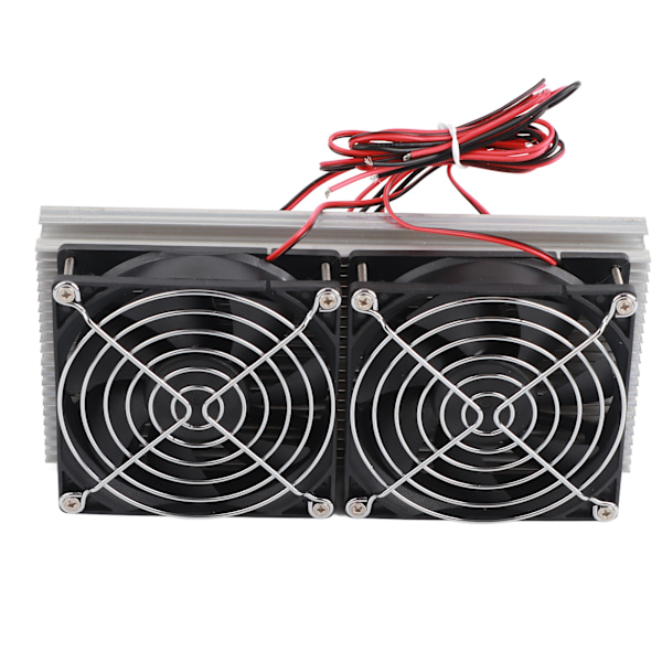 Peltier Kylsystem 12V 100W Liten Aluminiumlegering Snabb Kylning Halvledarkylsystem för Husdjurssäng Kylskåp