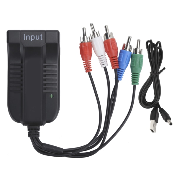 Z10AS RGB Component HDMI-kompatibel Video R/L Audio til YPBPR Converter Adapter Plug and Play++